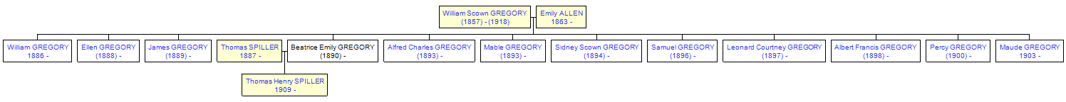 Mini tree diagram