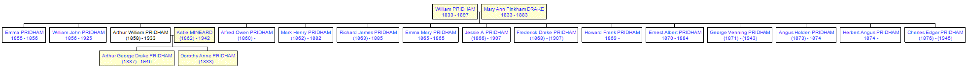 Mini tree diagram