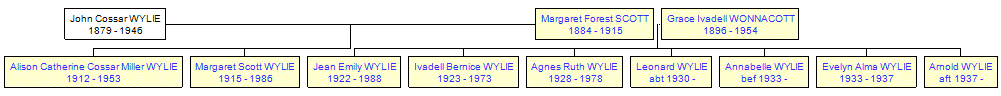 Mini tree diagram