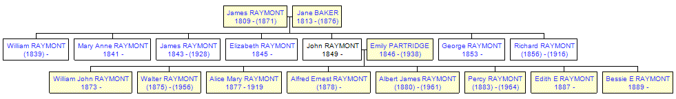 Mini tree diagram