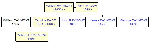 Mini tree diagram