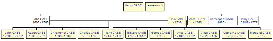 Mini tree diagram